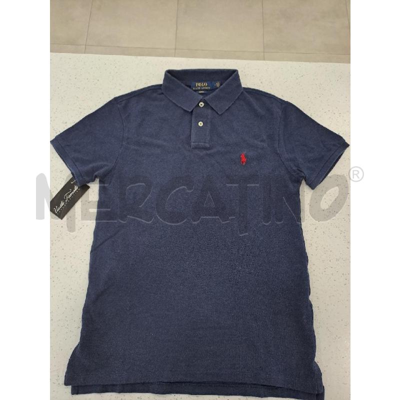 POLO UOMO POLO RALPH LAUREN BLU LOGO ROSSO | Mercatino dell'Usato Catanzaro 1