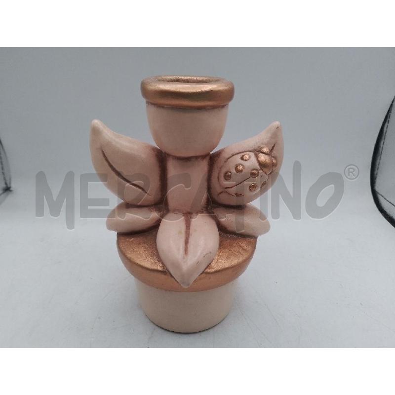PORTA CANDELA THUN BEIGE DORATO | Mercatino dell'Usato Catanzaro 1