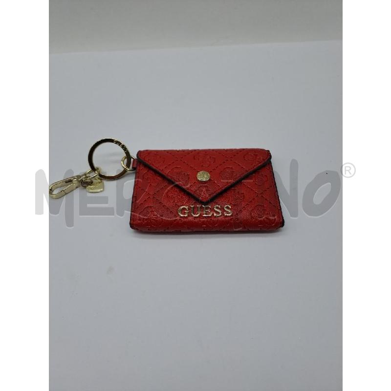 PORTA CHIAVI GUESS ROSSO PORTA TESSERE  | Mercatino dell'Usato Catanzaro 1