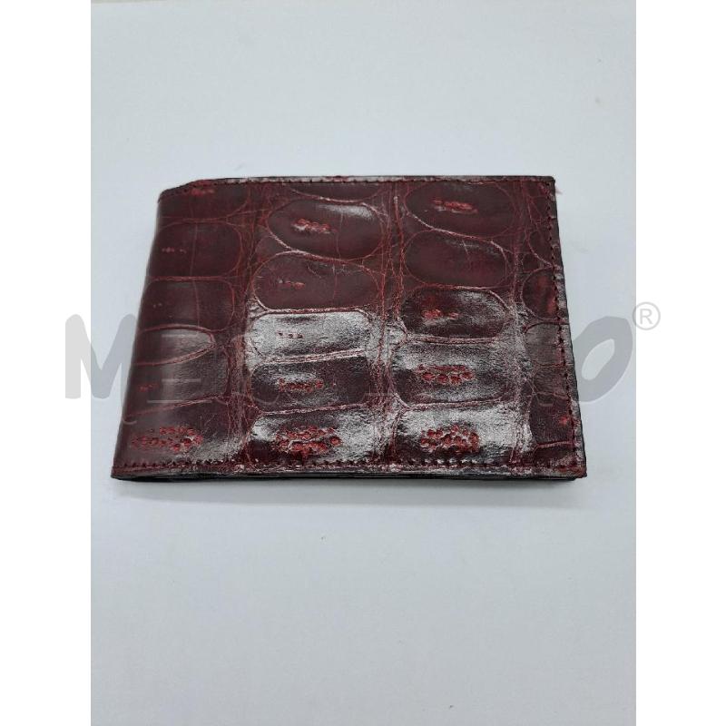 PORTA FOGLIO PELLE COCCODRILLO  | Mercatino dell'Usato Catanzaro 1