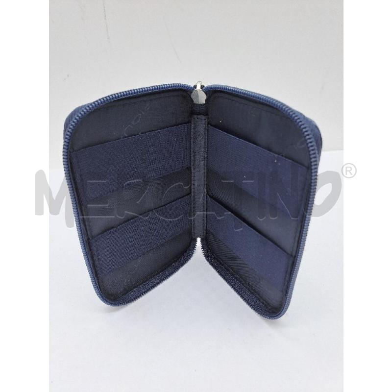 PORTA FOGLIO PELLE PIQUADRO BLU  | Mercatino dell'Usato Catanzaro 3
