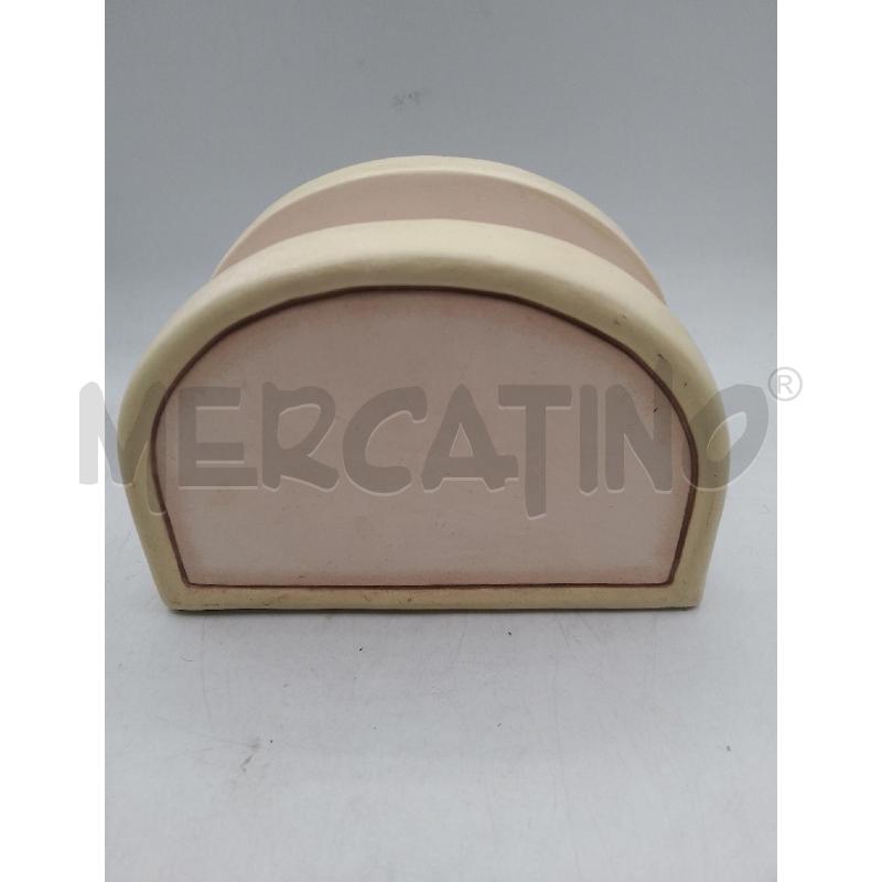 PORTA TOVAGLIOLI CERAMICA THUN FIORE | Mercatino dell'Usato Catanzaro 2