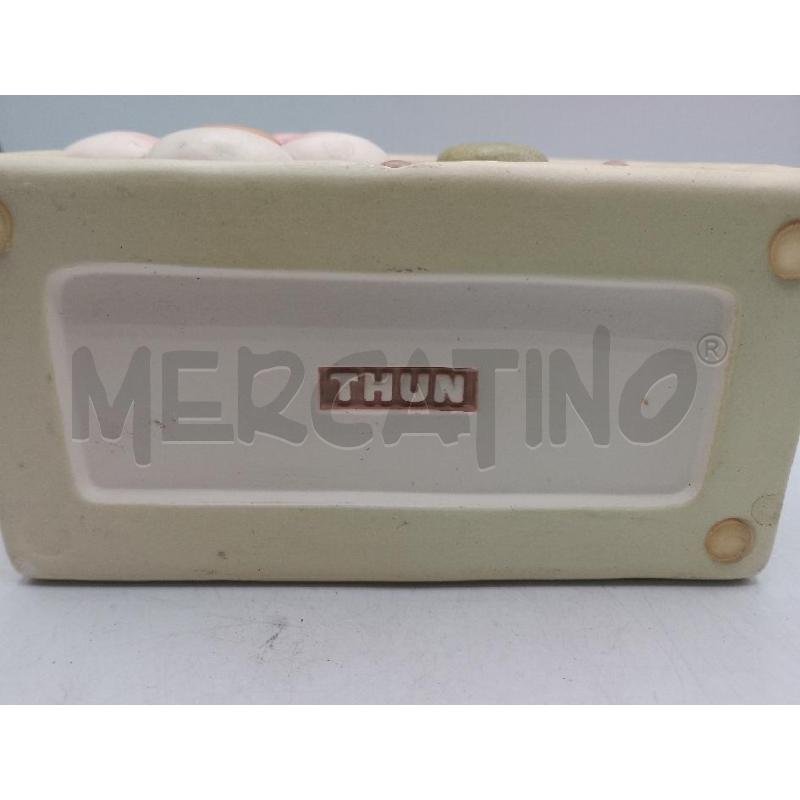 PORTA TOVAGLIOLI CERAMICA THUN FIORE | Mercatino dell'Usato Catanzaro 4
