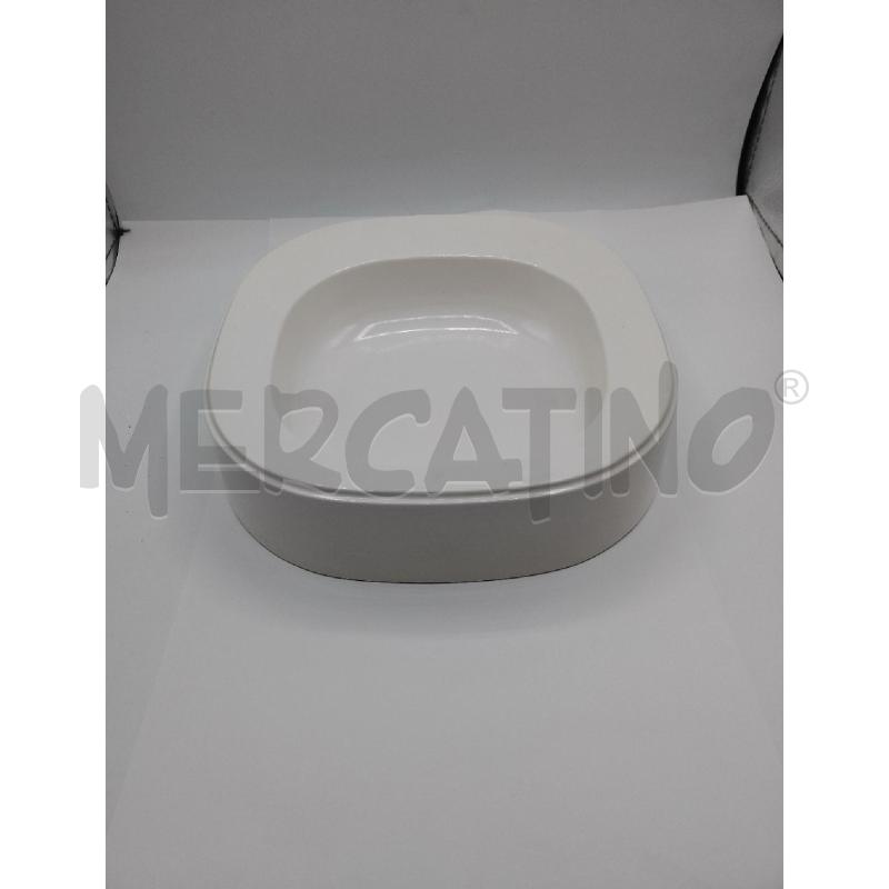 POSA CENERE MODERNARIATO R2S MILANO MOD. DEP. DREHER DESIGN UNIMARK FORMA SMUSSATA BIANCA  | Mercatino dell'Usato Catanzaro 1