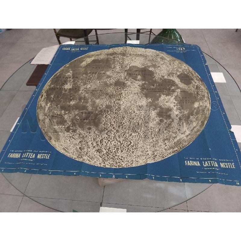 PRIMA CARTA FOTOGRAFICA DELLA LUNA NESTLE | Mercatino dell'Usato Catanzaro 4