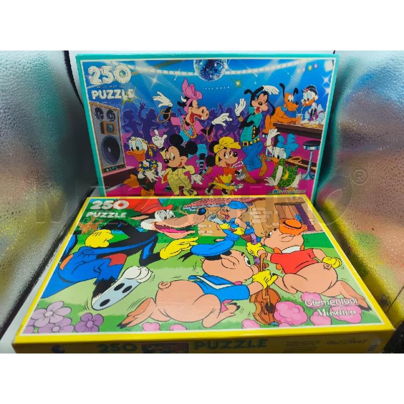 PUZZLE VINTAGE PZ 2 DISNEY CLEMENTONI MOSAICO | Mercatino dell'Usato Catanzaro 1