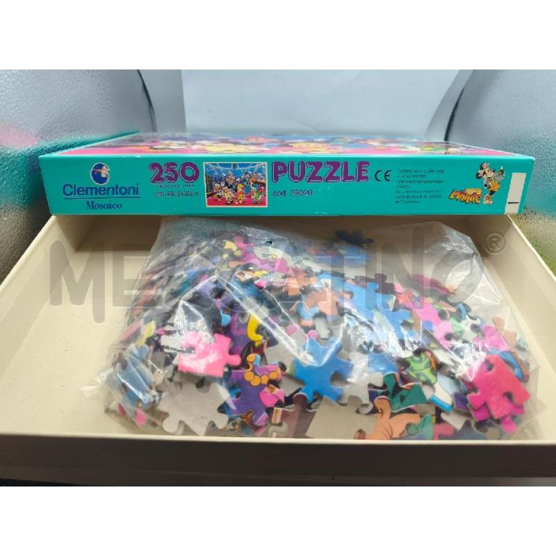 PUZZLE VINTAGE PZ 2 DISNEY CLEMENTONI MOSAICO | Mercatino dell'Usato Catanzaro 2