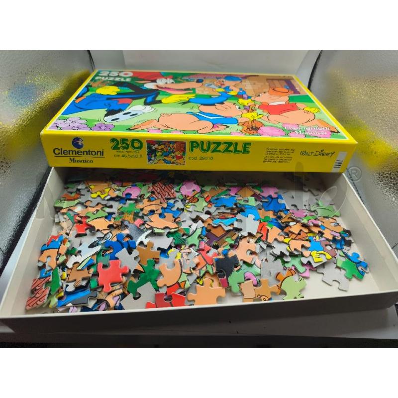 PUZZLE VINTAGE PZ 2 DISNEY CLEMENTONI MOSAICO | Mercatino dell'Usato Catanzaro 3