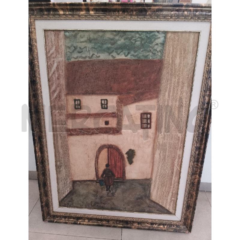 QUADRO SCORCIO CASE FRANCISCO ALVAREZ 68 X 98 | Mercatino dell'Usato Catanzaro 1