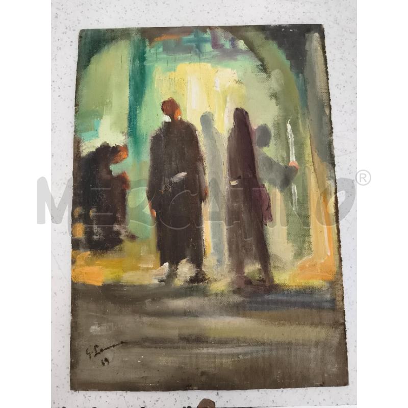 QUADRO SU COMPENSATO G. LAMANNA 69 35 X 49 | Mercatino dell'Usato Catanzaro 1