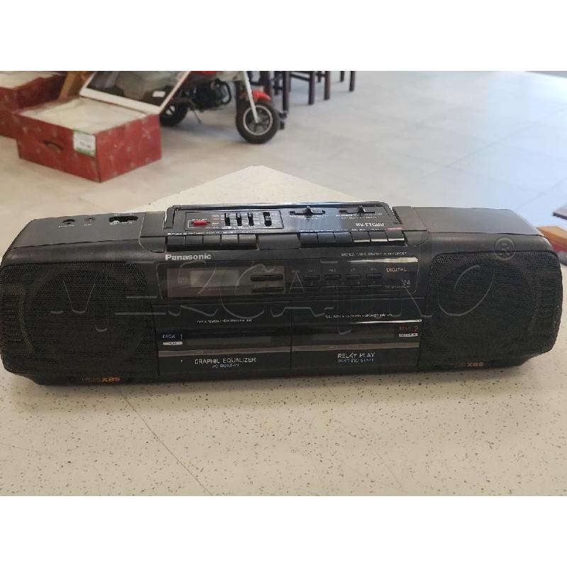 RADIO PANASONIC AUDIOCASSETTE FUNZIONANTE | Mercatino dell'Usato Catanzaro 1