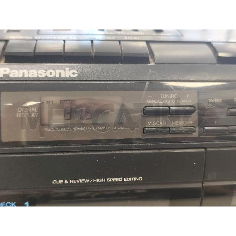 RADIO PANASONIC AUDIOCASSETTE FUNZIONANTE | Mercatino dell'Usato Catanzaro 3