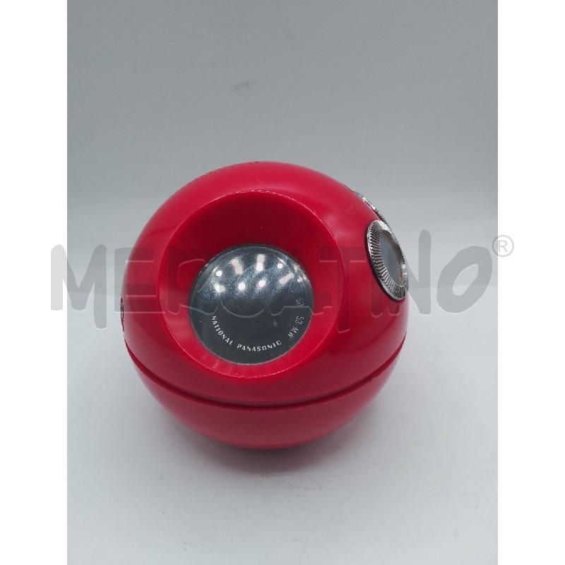 RADIO VINTAGE MODEL PANAPET 70 DA TESTARE FORMA PALLA ROSSA  | Mercatino dell'Usato Catanzaro 1