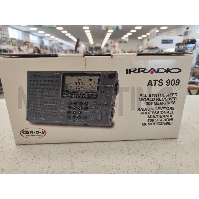 RICEVITORE MULTIBANDA IRRADIO ATS 909 CON SCATOLA | Mercatino dell'Usato Catanzaro 1