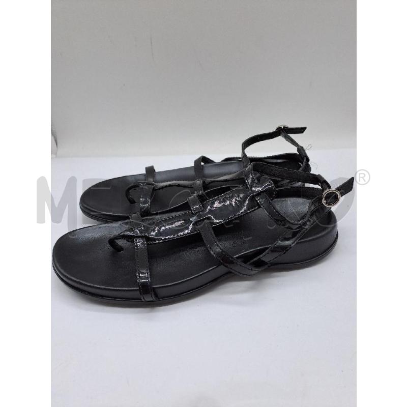 SANDALI DONNA HOGAN NERO FASCIA VERNICE | Mercatino dell'Usato Catanzaro 3