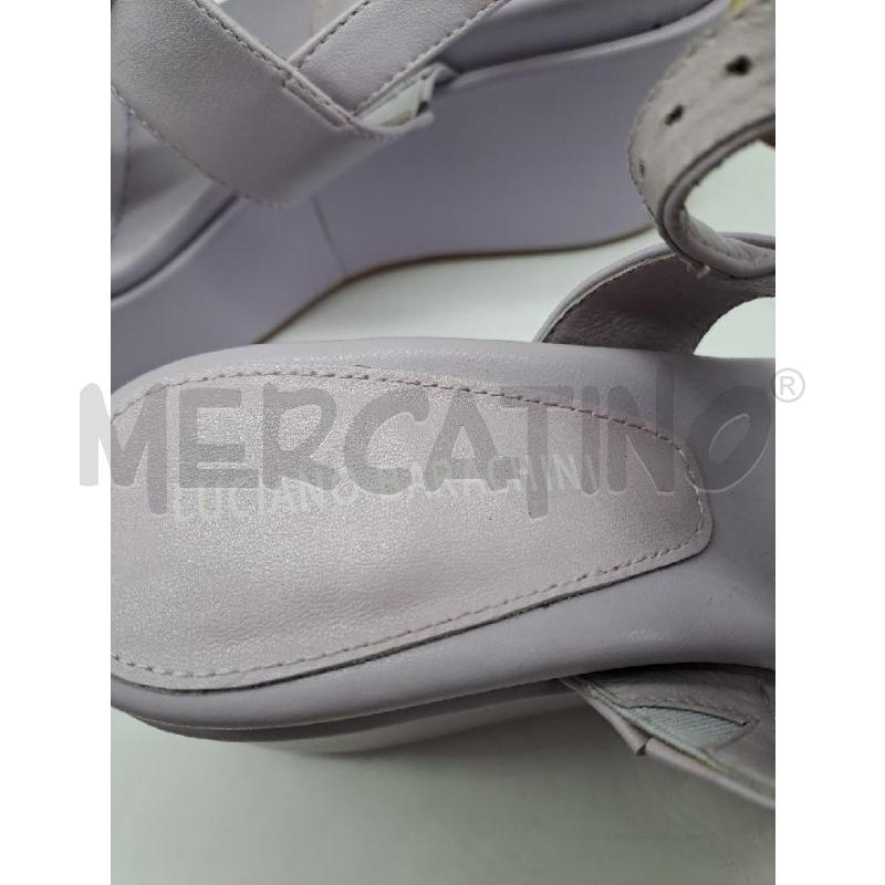 SANDALI DONNA LUCIANO BARACHINI VIOLA  | Mercatino dell'Usato Catanzaro 4