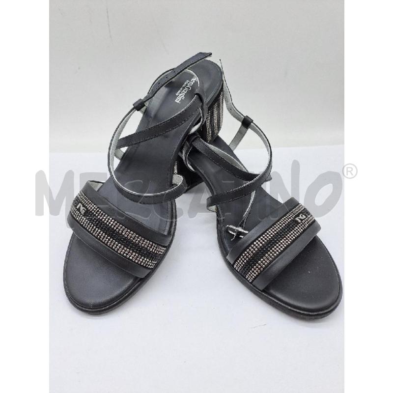 SANDALI DONNA NERO GIARDINI NERO FASCIA STRASS | Mercatino dell'Usato Catanzaro 3
