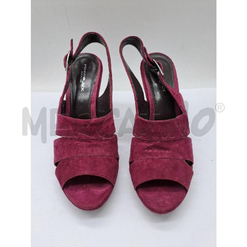 SANDALI DONNA PENNYCLACK AMARANTO  | Mercatino dell'Usato Catanzaro 1