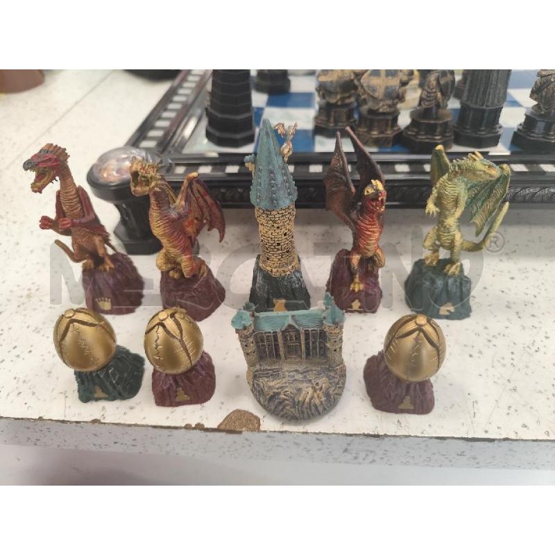 SCACCHIERA HARRY POTTER DEAGOSTINI PEZZI + SCACCHIERA + BASE PENNA | Mercatino dell'Usato Catanzaro 5