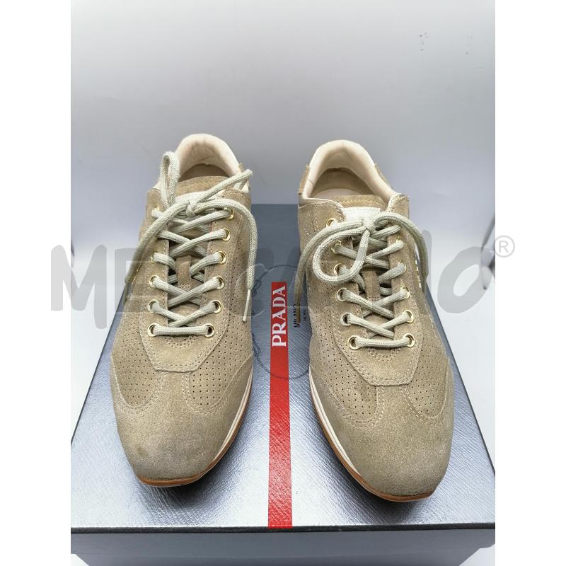 SCARPE DONNA PRADA SCAMOSCIATO BEIGE  | Mercatino dell'Usato Catanzaro 1