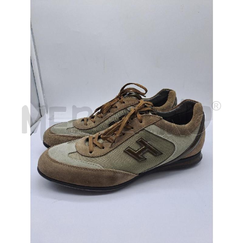 SCARPE UOMO HOGAN MARRONE SCAMOSCIATO DETAGLIO BEIGE | Mercatino dell'Usato Catanzaro 3