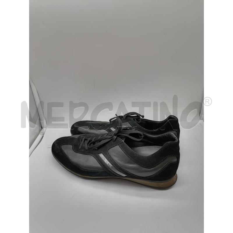 SCARPE UOMO TOD'S NERO SCAMOSCIATO  | Mercatino dell'Usato Catanzaro 3