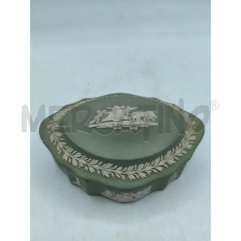 SCATOLINA PORTA GIOIE WEDGWOOD VERDE SALVIA | Mercatino dell'Usato Catanzaro 1