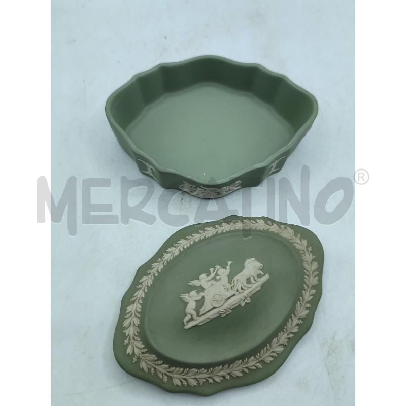 SCATOLINA PORTA GIOIE WEDGWOOD VERDE SALVIA | Mercatino dell'Usato Catanzaro 2