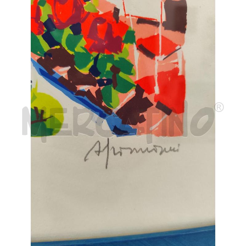SERIGRAFIA ATHOS FACCINCANI PORTOFINO CON CAMPANELLE | Mercatino dell'Usato Catanzaro 2