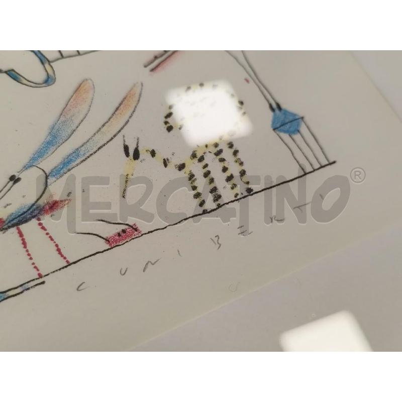 SERIGRAFIA PIRRO CUNIBERTI ANIMALI 149/150 | Mercatino dell'Usato Catanzaro 2