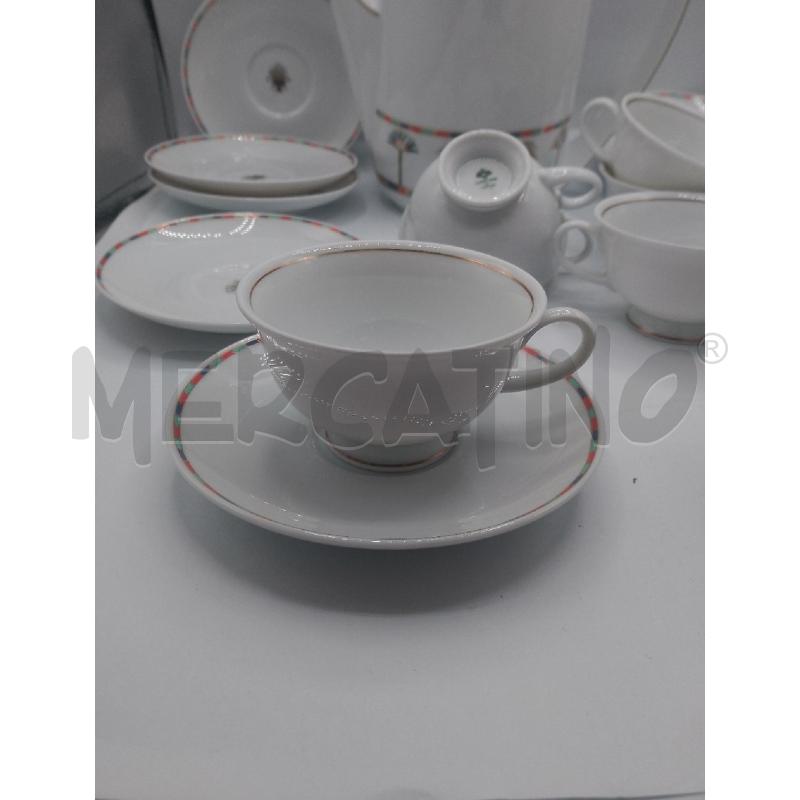 SERVIZIO DA 6 CAFFÈ ROSENTHAL CLASSIC ROSE DECORI EGIZIANI | Mercatino dell'Usato Catanzaro 3