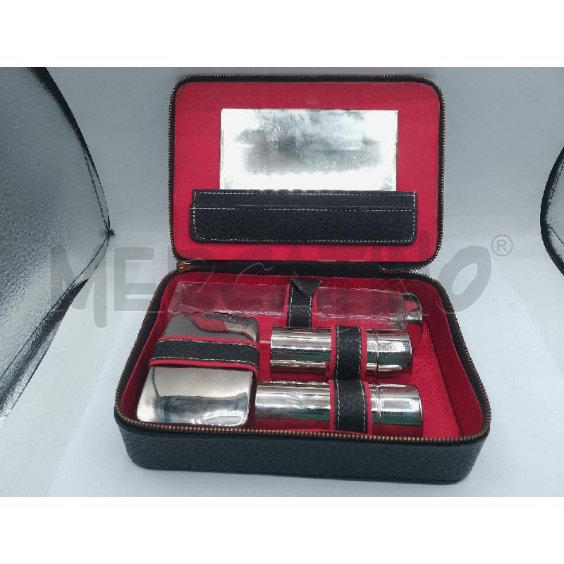 SET DA BARBIERE DA COLLEZIONE CON SCATOLINA IN PELLE   | Mercatino dell'Usato Catanzaro 1