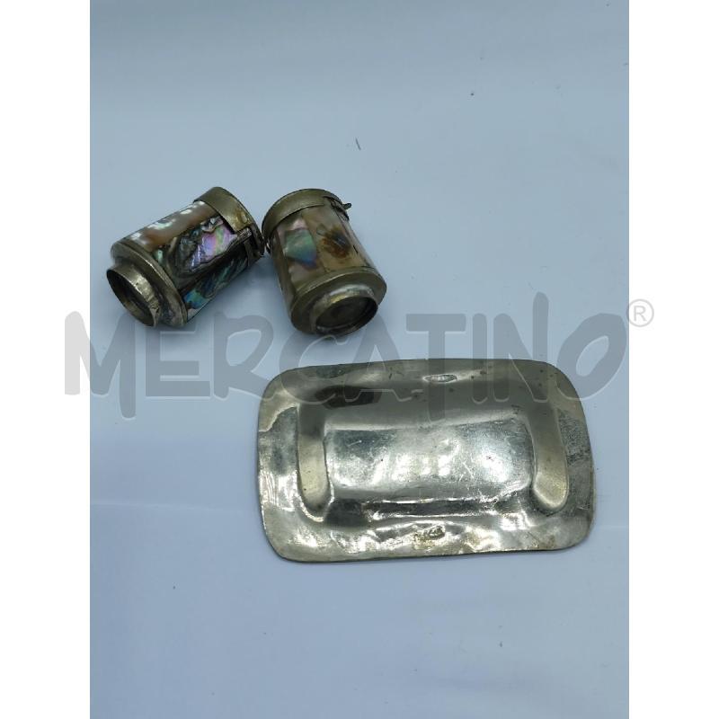 SET SALE PEPE VINTAGE IN ABALONE CON PIATTINO | Mercatino dell'Usato Catanzaro 2
