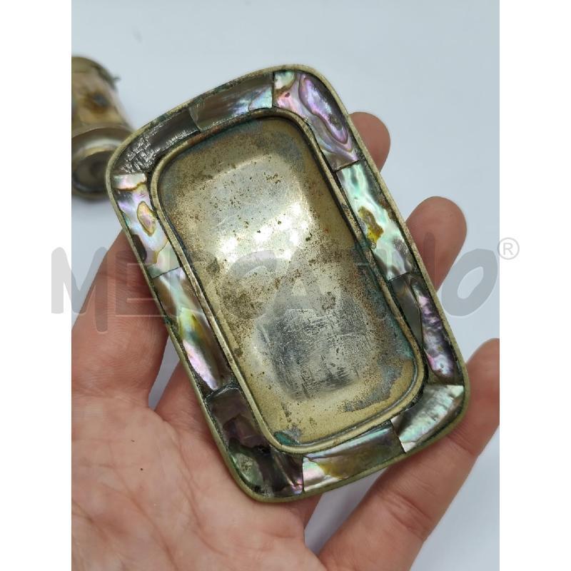 SET SALE PEPE VINTAGE IN ABALONE CON PIATTINO | Mercatino dell'Usato Catanzaro 3