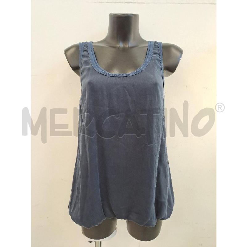 SMANICATO DONNA WOOLRICH SETA LAVATA BLU  | Mercatino dell'Usato Catanzaro 1