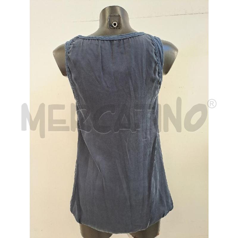 SMANICATO DONNA WOOLRICH SETA LAVATA BLU  | Mercatino dell'Usato Catanzaro 3