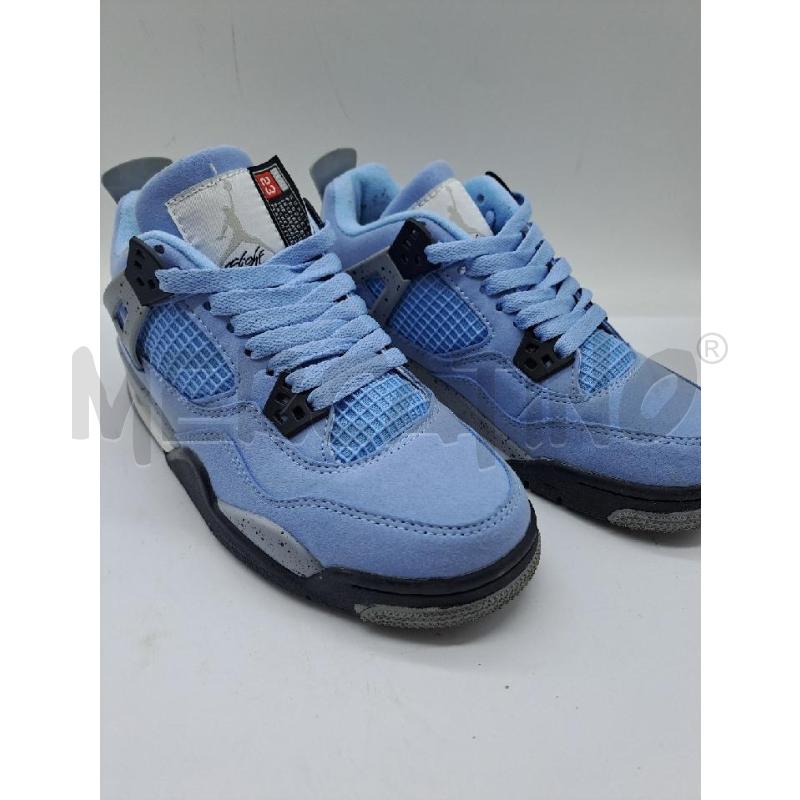 SNEAKERS DONNA AIR JORDAN 4 RETRO AZZURRO  | Mercatino dell'Usato Catanzaro 3