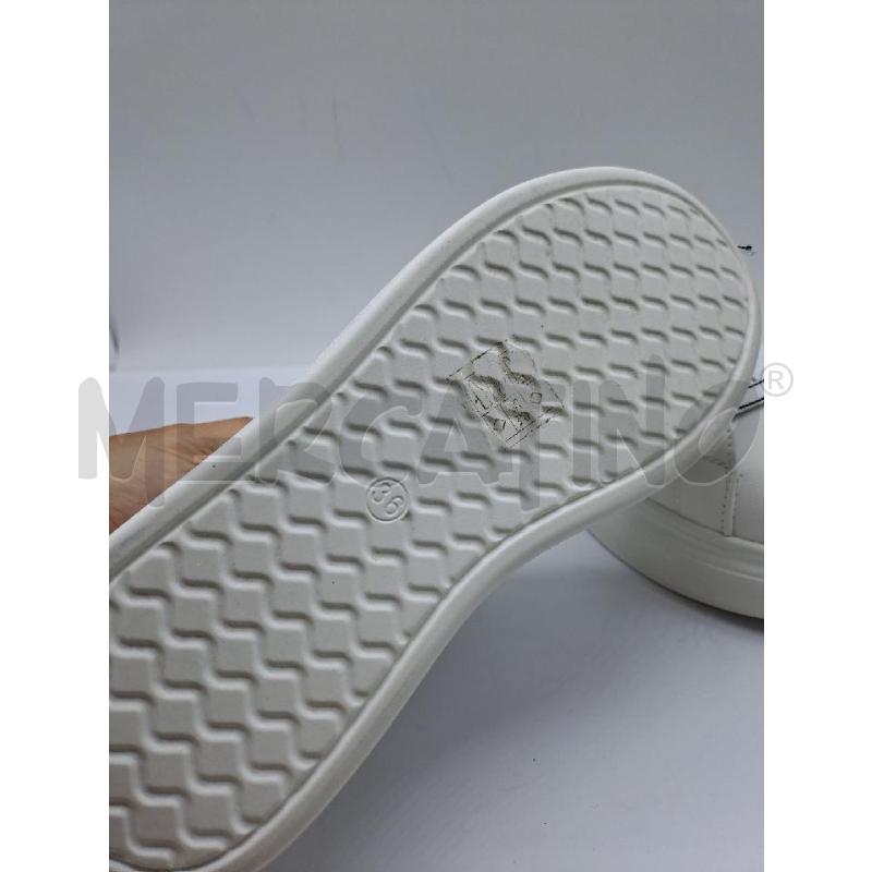 SNEAKERS DONNA BRACCIALINI BIANCO STRINGHE BORDO NERO | Mercatino dell'Usato Catanzaro 4