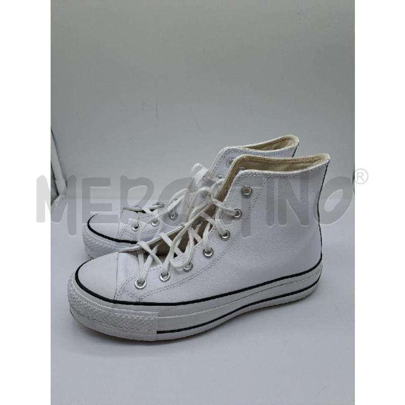 SNEAKERS DONNA CONVERSE BIANCO PLATFORM | Mercatino dell'Usato Catanzaro 3