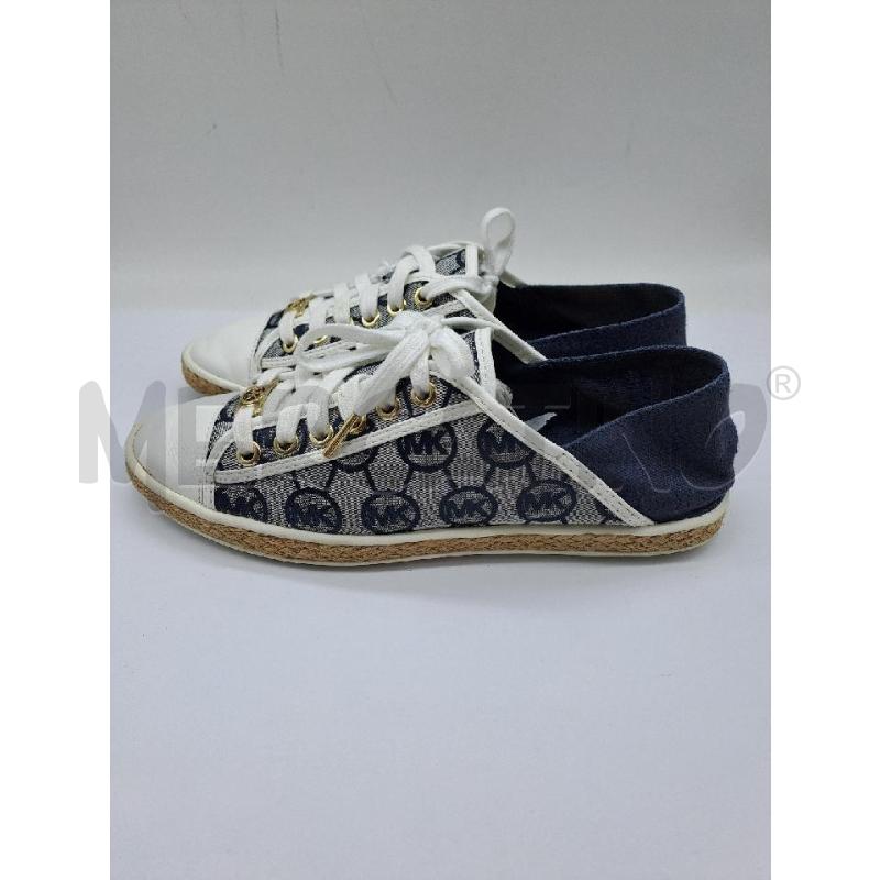 SNEAKERS DONNA MICHAEL KORS BLU BIANCO STAMPA LOGO | Mercatino dell'Usato Catanzaro 2