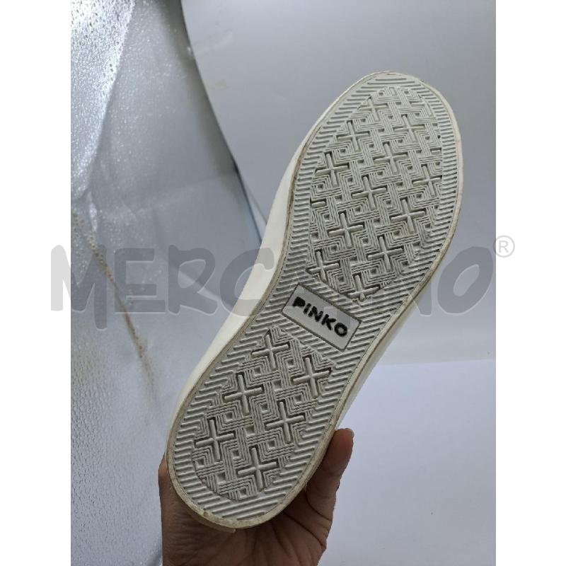 SNEAKERS DONNA PINKO SENAPE BEIGE  | Mercatino dell'Usato Catanzaro 4