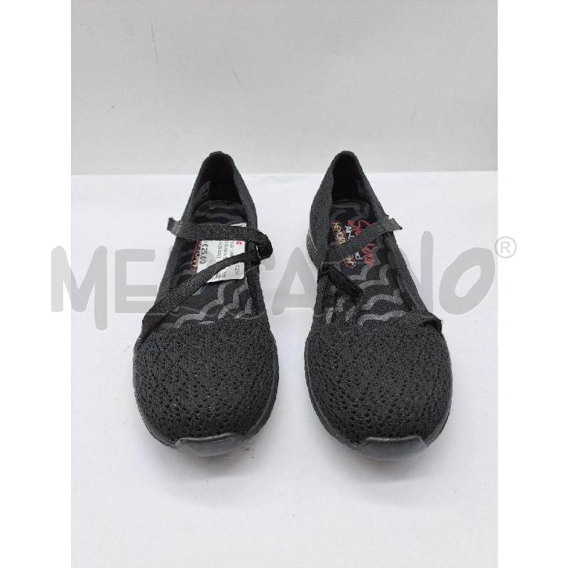 SNEAKERS DONNA SKECHERS NERO MOD BALLERINA | Mercatino dell'Usato Catanzaro 1