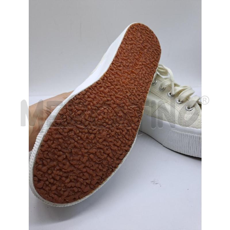SNEAKERS DONNA SUPERGA TESSUTO BIANCO PLATFORM | Mercatino dell'Usato Catanzaro 5