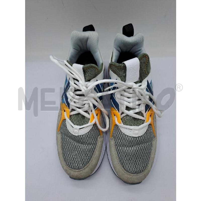 SNEAKERS UOMO MUNICH BEIGE DETTAGLIO MARRONE STRINGATO BIANCO | Mercatino dell'Usato Catanzaro 2