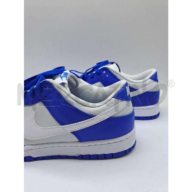 SNEAKERS UOMO NIKE DUNK LOW BIANCO BLU | Mercatino dell'Usato Catanzaro 2
