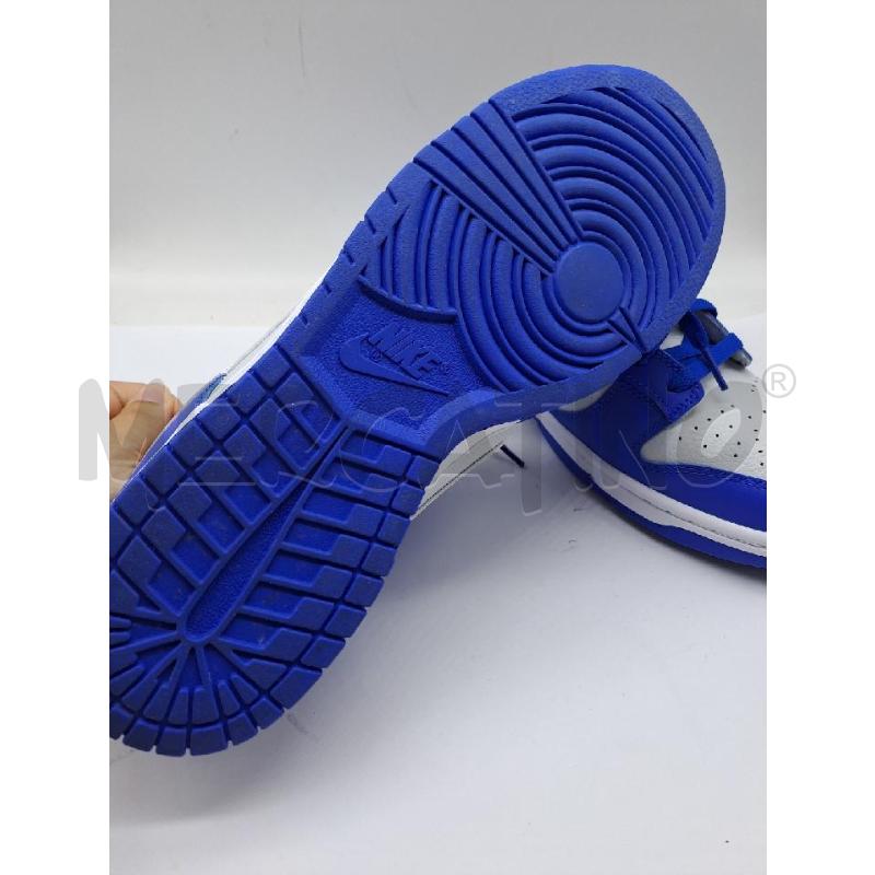 SNEAKERS UOMO NIKE DUNK LOW BIANCO BLU | Mercatino dell'Usato Catanzaro 4
