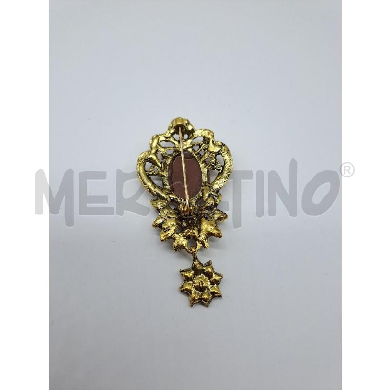 SPILLA CAMMEO BORDO STRASS  | Mercatino dell'Usato Catanzaro 2