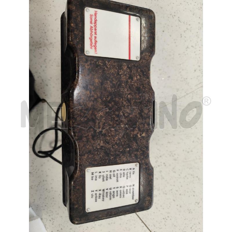 TELEFONO MILITARE DA CAMPO TEDESCO ANNI 65 | Mercatino dell'Usato Catanzaro 2