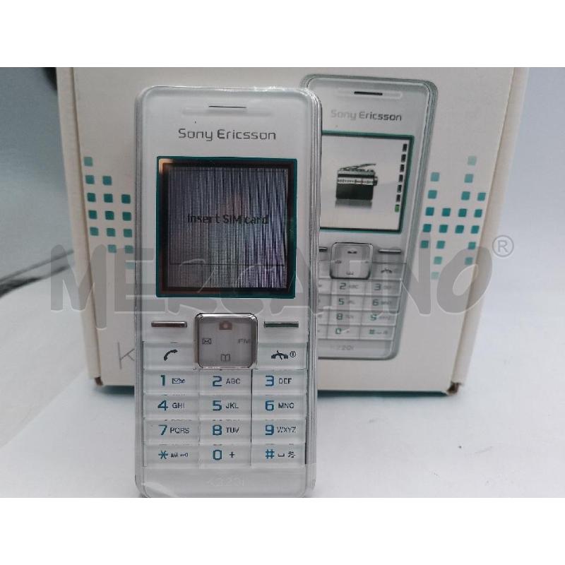 TELEFONO SONY ERICSSON K220I CON SCATOLA E ACCESSORI FUNZIONANTE | Mercatino dell'Usato Catanzaro 2