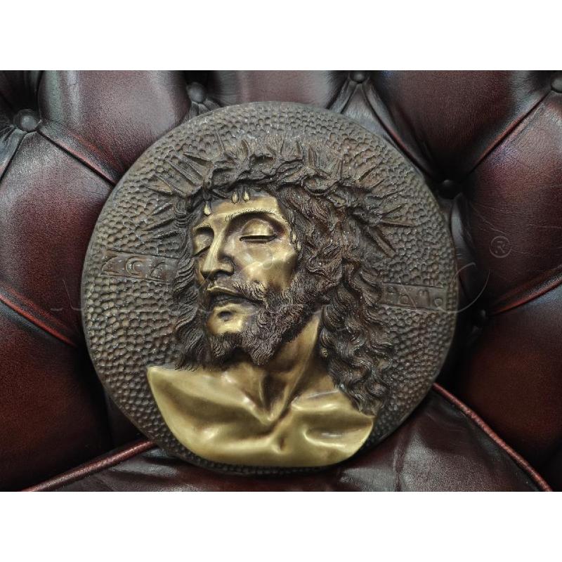 TONDO BRONZO OTTONE ECCE HOMO GESÙ CRISTO | Mercatino dell'Usato Catanzaro 1